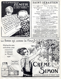 Crème Simon (Cosmetics) 1922 Herouard