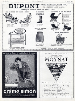 Crème Simon (Cosmetics) 1925 Vilà, Moynat