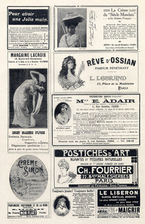 Crème Simon (Cosmetics) 1908 Margaine Lacroix Corset