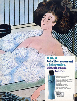 O.BA.O 1970 Foam Bath The art of the bath in the Japanese