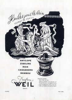 Weil (Perfumes) 1947 Secret de Venus Classical Antiquity