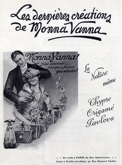 Monna Vanna (Perfumes) 1920 Chypre Origamé Pavlova