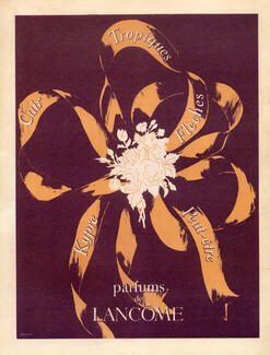 Lancôme (Perfumes) 1943 Tropiques, Cuir, Kypre, Flèche, Peut-être