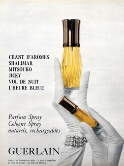 Guerlain (Perfumes) 1968 Spray Atomizer Photo Demarchelier