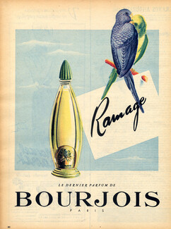 Bourjois (Perfumes) 1950 Ramage, Parrot