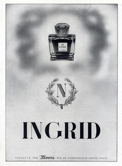 Morris (Perfumes) 1949 Ingrid, Napoleon
