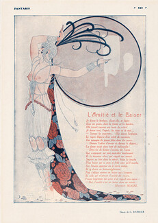 George Barbier 1916 Erotic Dance, Costume Art Deco