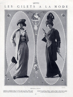 Paquin 1913 Tailleurs Vests Fashion Photography