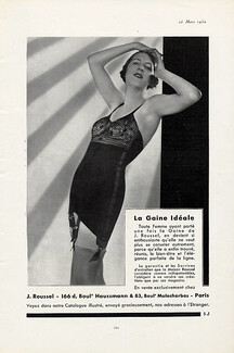 J. Roussel (Girdles) 1932 Corselette