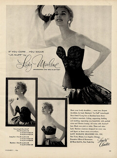Lady Marlene 1956 Brassieres