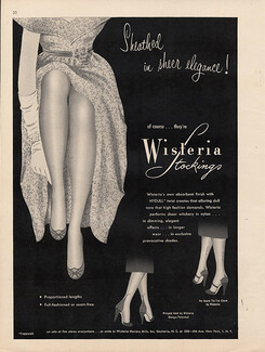 Wisteria Stockings 1951
