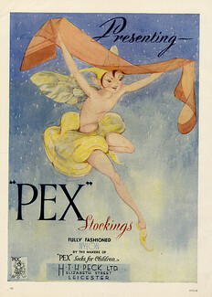 Pex Stockings 1950 Fairy