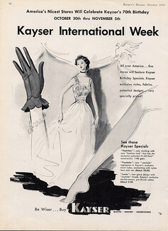 Kayser 1949 Stockings, Gloves