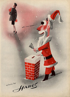 Hanes (Nylons) 1946 Bobri, Santa