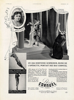 Cornuel (Stockings) 1939 Hortense Schneider, Puppet show