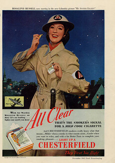 Chesterfield 1942 Rosalind Russell