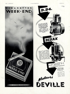 Week-End 1936 Signed Vasarely