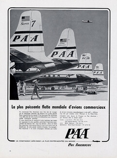 Pan American (Airlines) 1965 PAA Planes