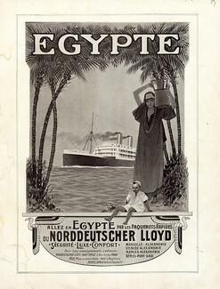 Norddeutscher Lloyd 1913 Egypt