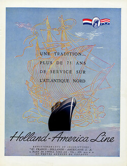 Holland-America Line 1949 Répessé