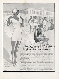 Hôtel Lido (Venise) 1927 Bathing Beauty