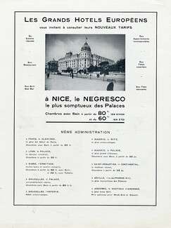 Hôtel Negresco (Nice) 1932