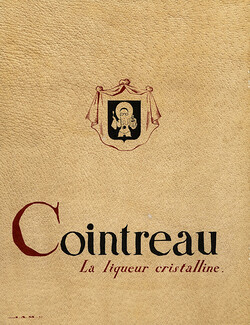 Cointreau 1937 Jean Adrien Mercier, Label