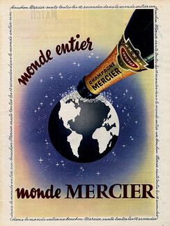 Champagne Mercier (Champain) 1958