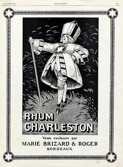 Rhum Charleston 1927 Jean d'Ylen, Marie Brizard
