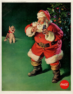 Coca-Cola 1961 Santa Christmas