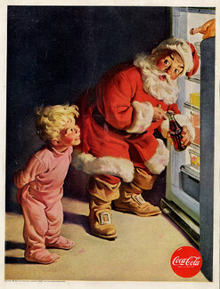 Coca-Cola 1959 Santa Christmas