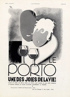 Porto 1938 Wine of Portugal, Jean de Luz