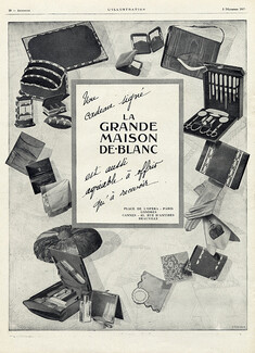 La Grande Maison de Blanc 1925 Cadeaux, Fashion Goods