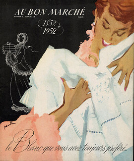 Au Bon Marché 1952 Lingerie, Paulin