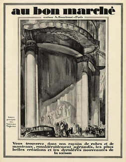 Au Bon Marché 1926 Entrance