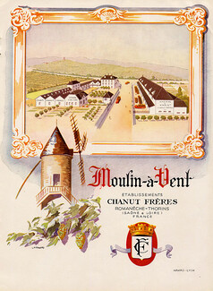 Moulin-à-Vent (Ets Chanut Frères) 1950 L. Alexandre