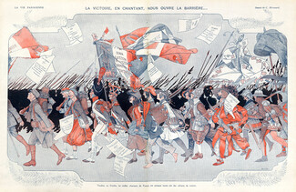 Chéri Hérouard 1915 "La Victoire en chantant" The Victory by Singing Armour Military, Soldier