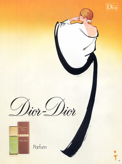 Christian Dior (Perfumes) 1979 Dior-Dior, René Gruau