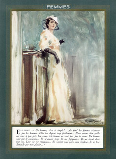 Lucien Henri Grandgérard 1932 ''Femmes'', Elegant Parisienne