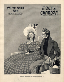 Moët & Chandon 1905 Reznicek 19th Century Costumes