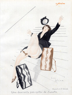 Sacha (Alexander Davidovich) Zaliouk 1926 Fall in Staircases