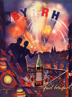 Byrrh (Drinks) 1952 Fireworks