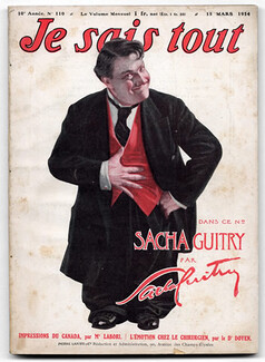 Je Sais Tout N°110 1914 Sacha Guitry by Sacha Guitry