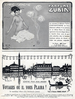 Lubin 1913 Chrysantheme, Raphael Kirchner & Henri Avelot Album Voyages