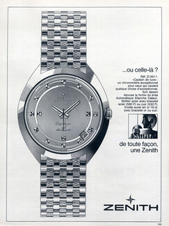 Zenith (Watches) 1967 Captain de Luxe, Automatic Réf 8511
