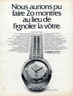 Zenith (Watches) 1966 Chronometre Automatic Captain