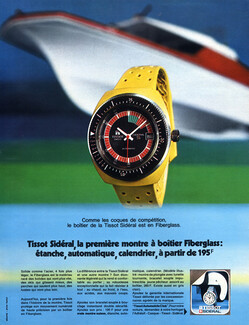 Tissot (Watches) 1971 Sideral, Fiberglass, Waterproof Watch