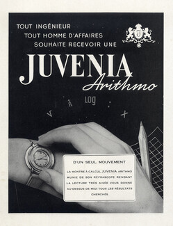 Juvenia (Watches) 1949 Arithmo