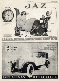 JAZ (Watches) 1923 Alarm Clock, Gerda Wegener Children