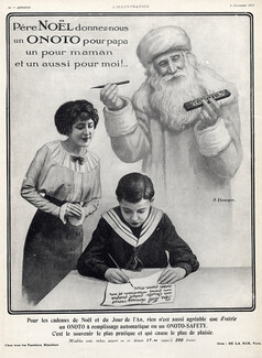 Onoto (Pens) 1913 Santa, Ehrmann